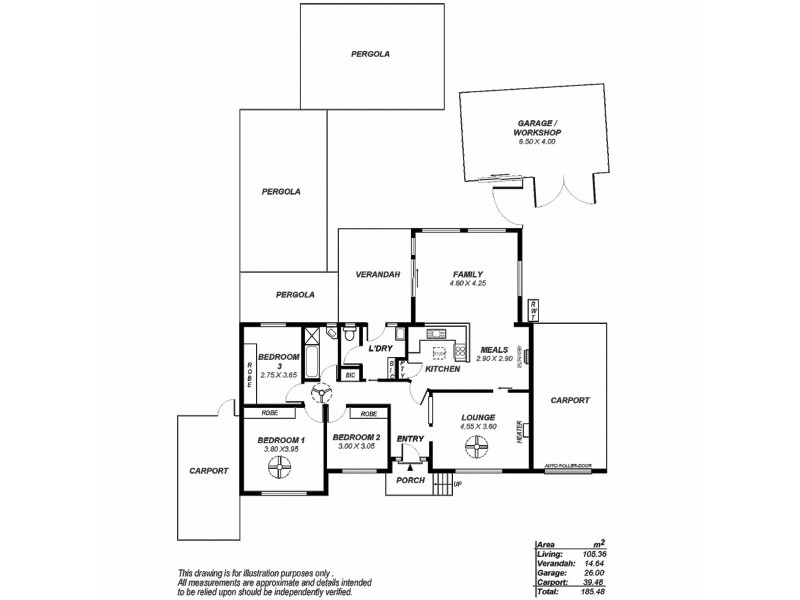 11 Devoncourt Avenue, Ingle Farm SA 5098 Floorplan