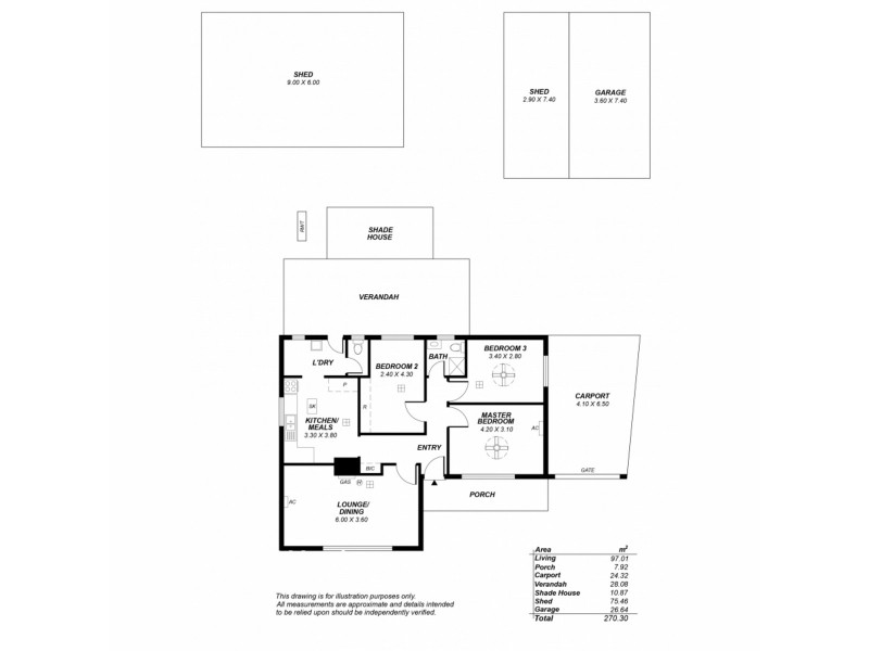 118 Harvey Road, Elizabeth South SA 5112 Floorplan