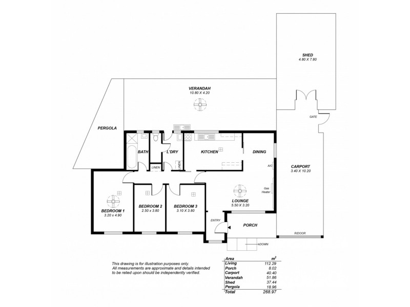 51 Hamblynn Road, Elizabeth Downs SA 5113 Floorplan