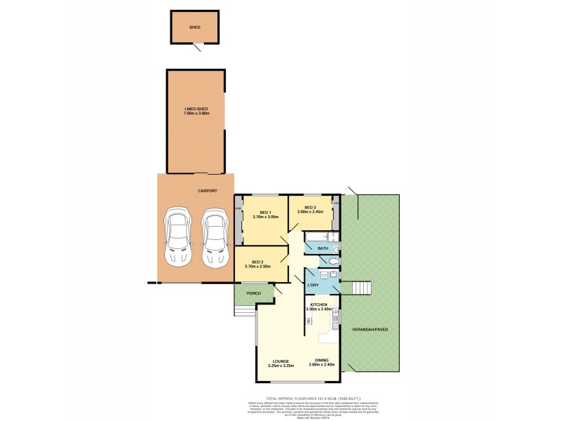 27 Lamington Street, Ingle Farm SA 5098 Floorplan