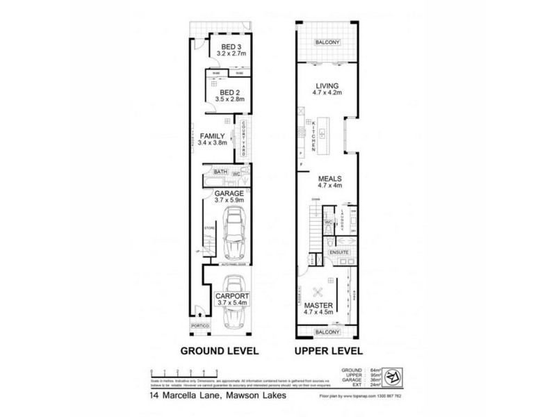 14 Marcella Lane, Mawson Lakes SA 5095 Floorplan