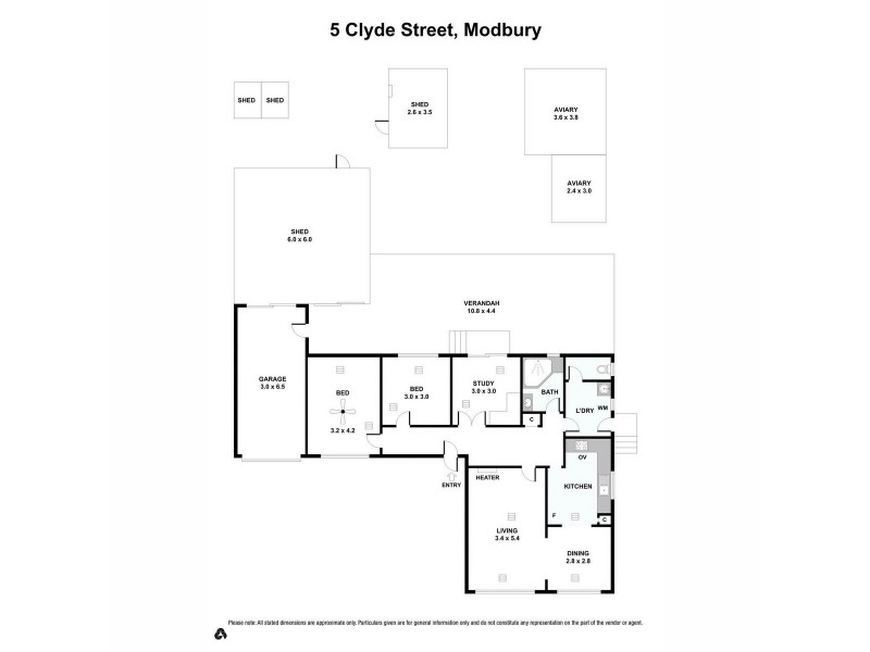 5 Clyde Street, Modbury SA 5092 Floorplan