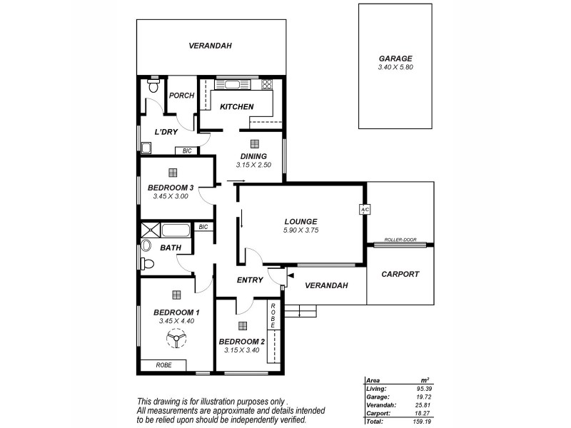 11 Walditch Street, Elizabeth Downs SA 5113 Floorplan