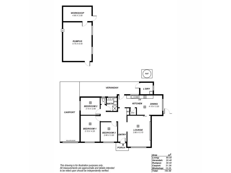 20 Sloan Road, Ingle Farm SA 5098 Floorplan