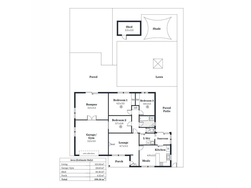 4 Yirra Crescent, Ingle Farm SA 5098 Floorplan