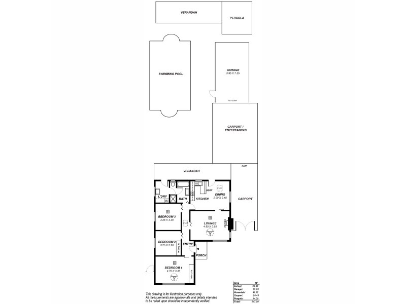 17 Bowey Avenue, Enfield SA 5085 Floorplan