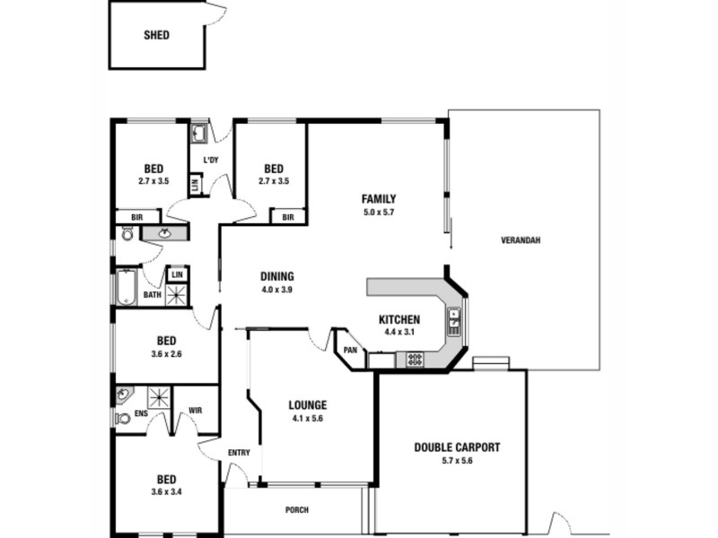 3 Creekview Drive, Walkley Heights SA 5098 Floorplan