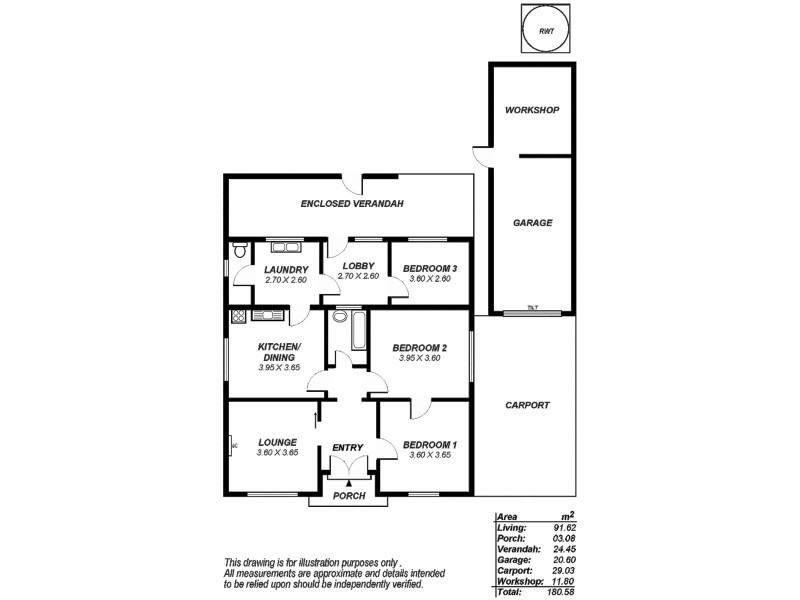 9 Blamey Avenue, Broadview SA 5083 Floorplan