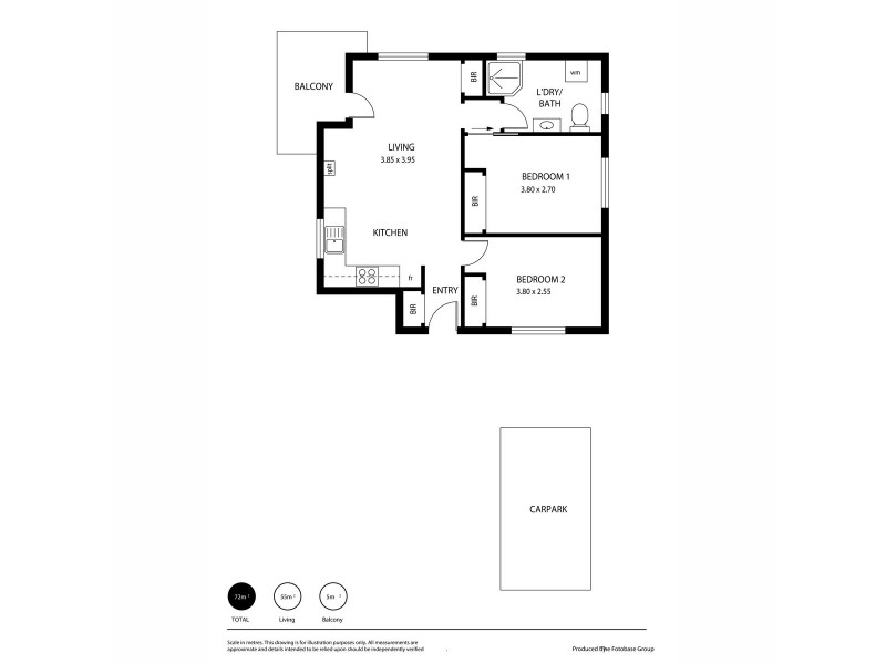 8/12 Kingston Terrace East, North Adelaide SA 5006 Floorplan