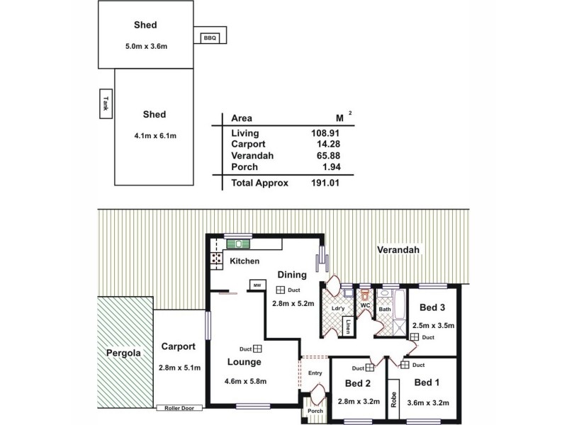18 Casuarina Drive, Parafield Gardens SA 5107 Floorplan