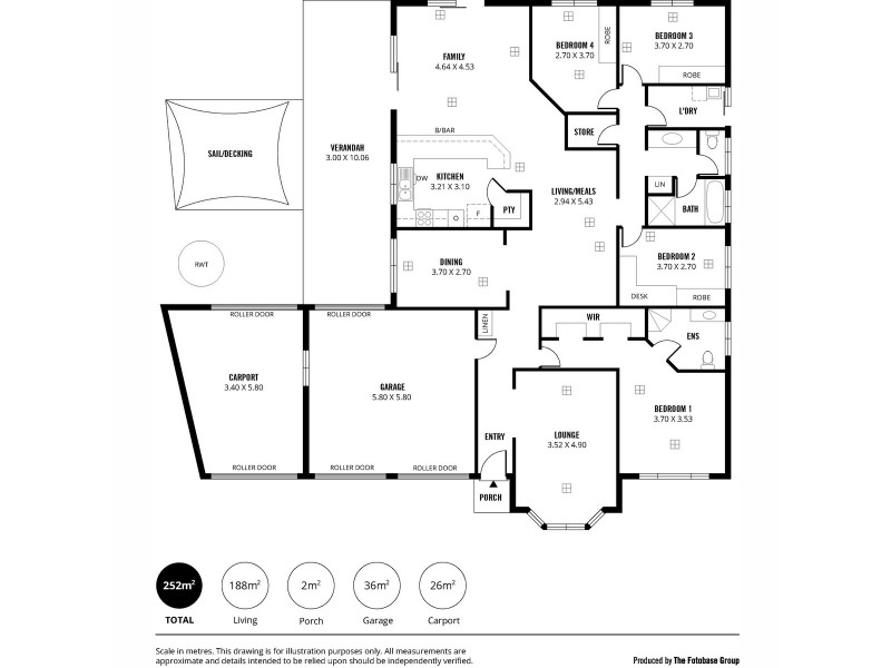 14 Perthville Court, Hillbank SA 5112 Floorplan
