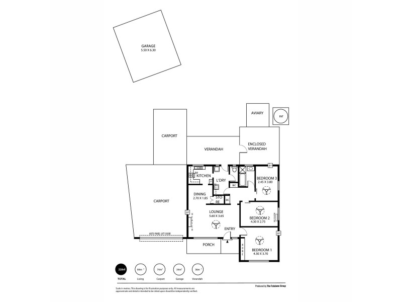 21 Faehse Street, Modbury SA 5092 Floorplan