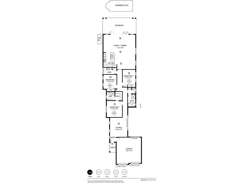 46a Gosfield Crescent, Hampstead Gardens SA 5086 Floorplan