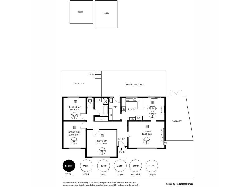 46 Far View Crescent, Ridgehaven SA 5097 Floorplan