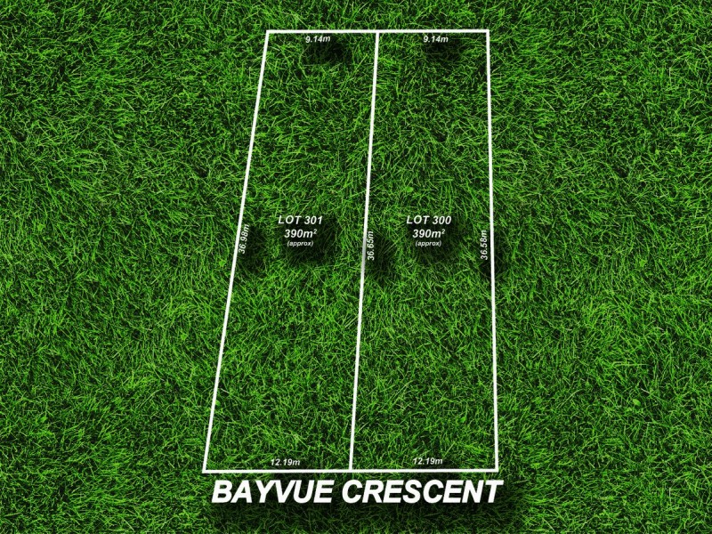 Lot 300 & 301/27 Bayvue Crescent, Ridgehaven SA 5097