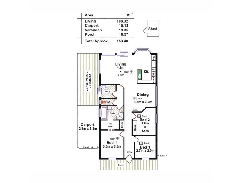 35 Featherstone Circuit, Greenwith SA 5125 Floorplan