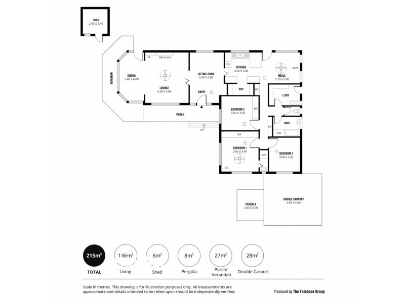 6 Homely Place, Vista SA 5091 Floorplan