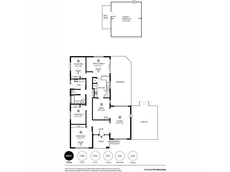 61 Waitara Road, Banksia Park SA 5091 Floorplan