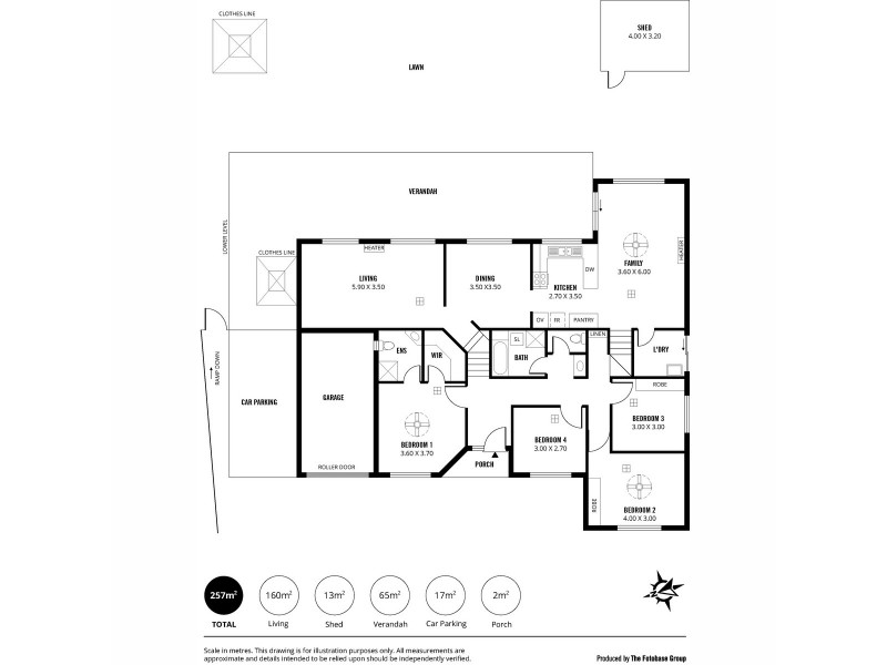 12 Turtur Court, Golden Grove SA 5125 Floorplan