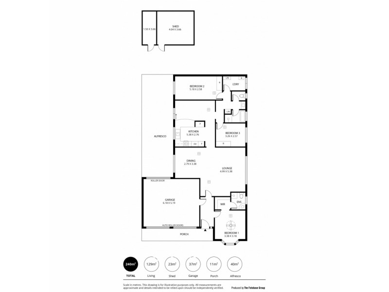 7 Gilchrist Close, Greenwith SA 5125 Floorplan