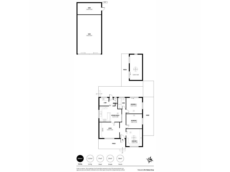 15 Leeds Avenue, Hope Valley SA 5090 Floorplan