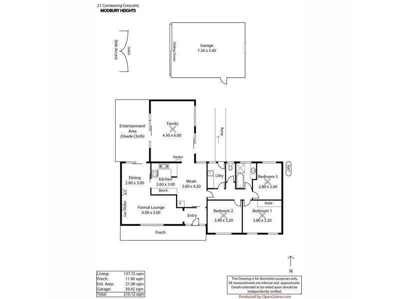 21 Currawong Crescent, Modbury Heights SA 5092 Floorplan