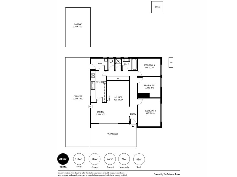 1655 Main North Road, Salisbury East SA 5109 Floorplan