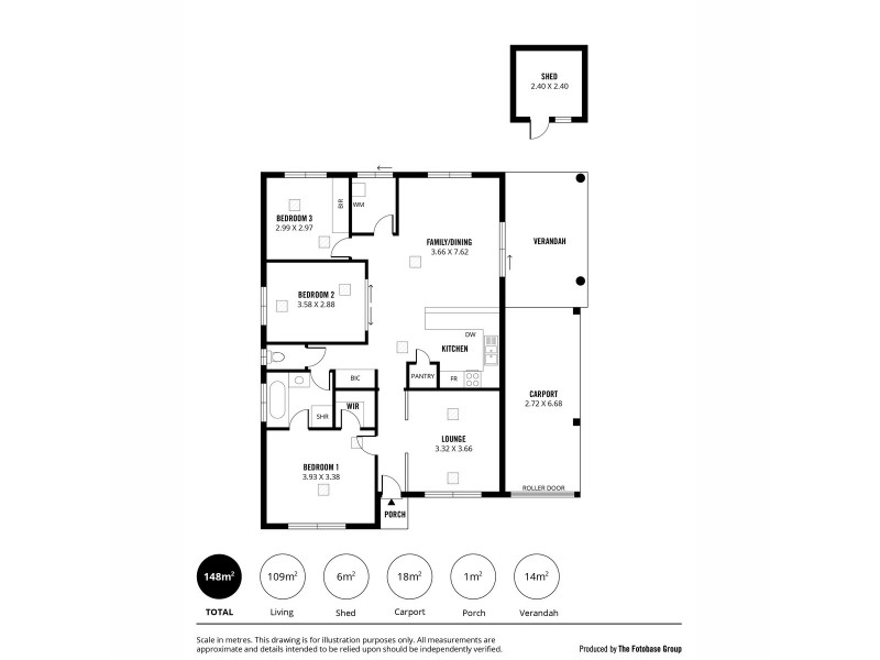 1A Baird Avenue, Holden Hill SA 5088 Floorplan