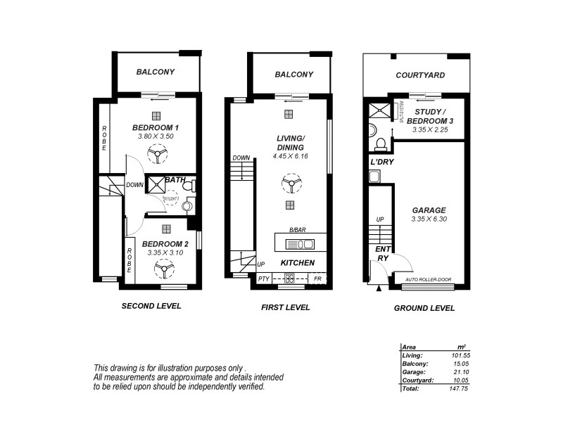 4/5 Coventry Street, Mawson Lakes SA 5095 Floorplan