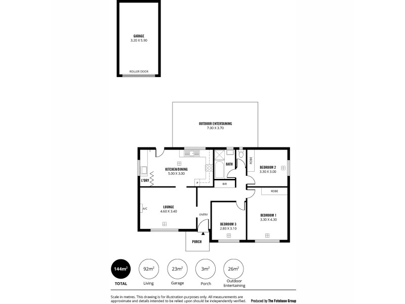13 Forrest Avenue, Valley View SA 5093 Floorplan