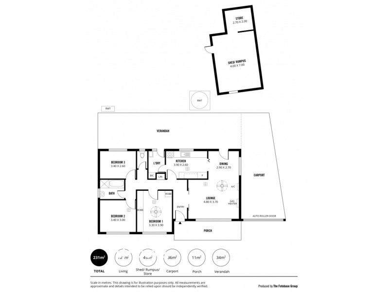 11 Stevens Avenue, Para Hills SA 5096 Floorplan