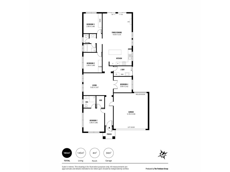 12 Glenrowan Street, Andrews Farm SA 5114 Floorplan