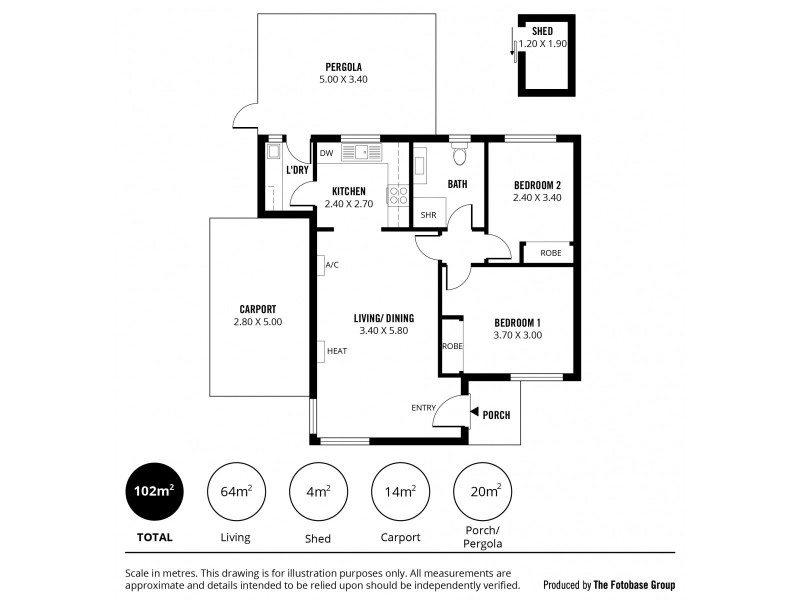 7/2-4 Berkeley Street, Cheltenham SA 5014 Floorplan
