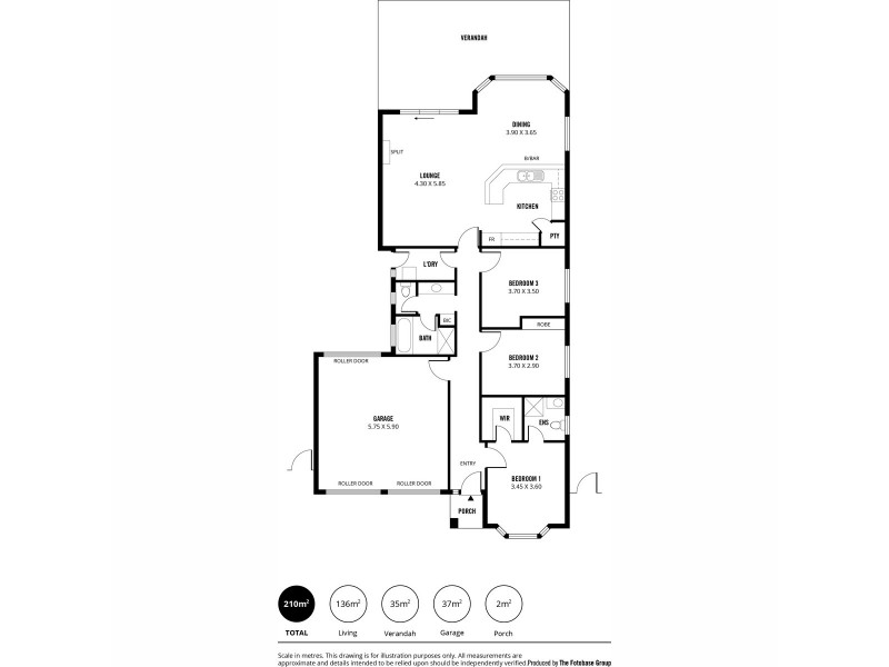 13 Montacute Drive, Oakden SA 5086 Floorplan