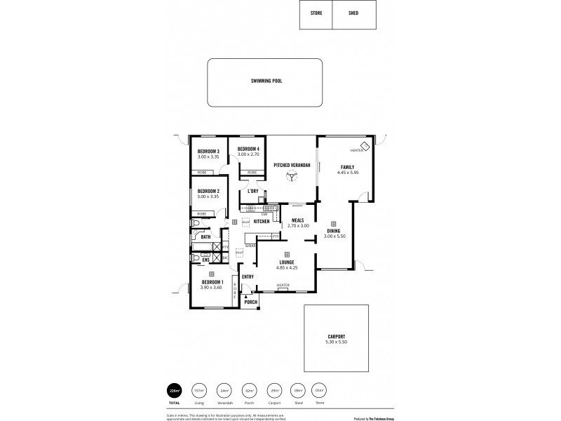 9 McNamara Street, Modbury Heights SA 5092 Floorplan