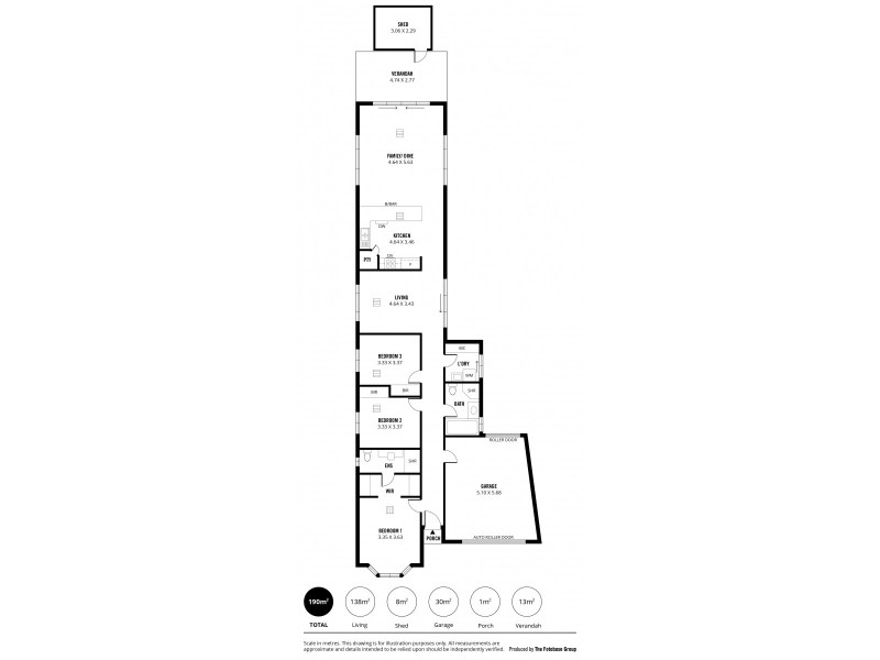 34 Hawkins Avenue, Hillcrest SA 5086 Floorplan