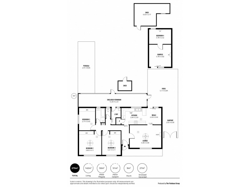 55 Audrey Crescent, Valley View SA 5093 Floorplan