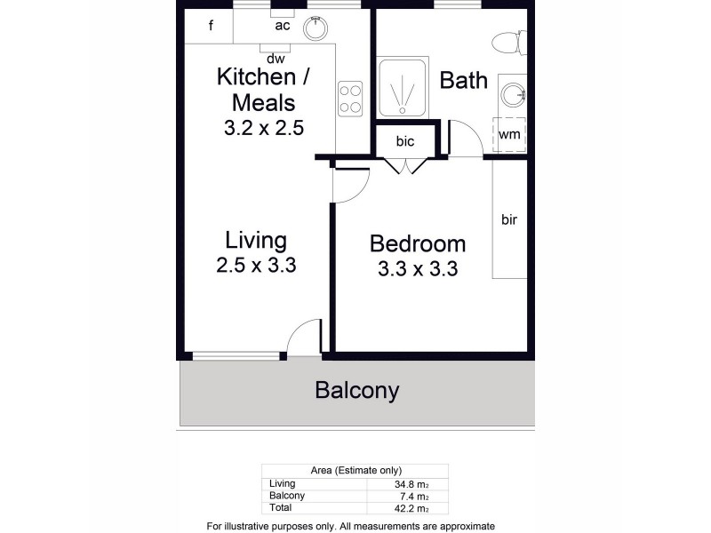 18/11 Davaar Place, Adelaide SA 5000 Floorplan