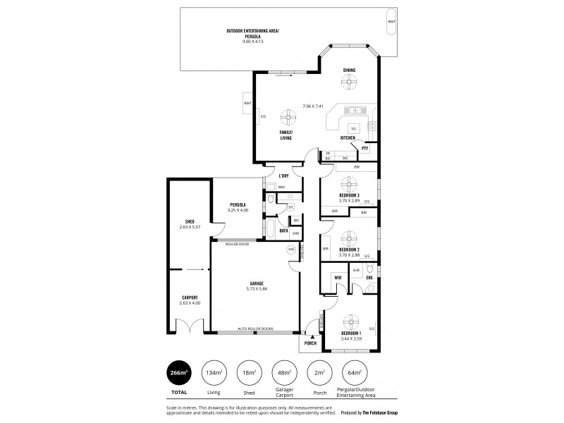 36 Ramsey Avenue, Klemzig SA 5087 Floorplan