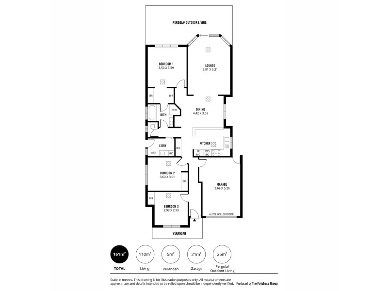 14 Hilltop Drive, Oakden SA 5086 Floorplan