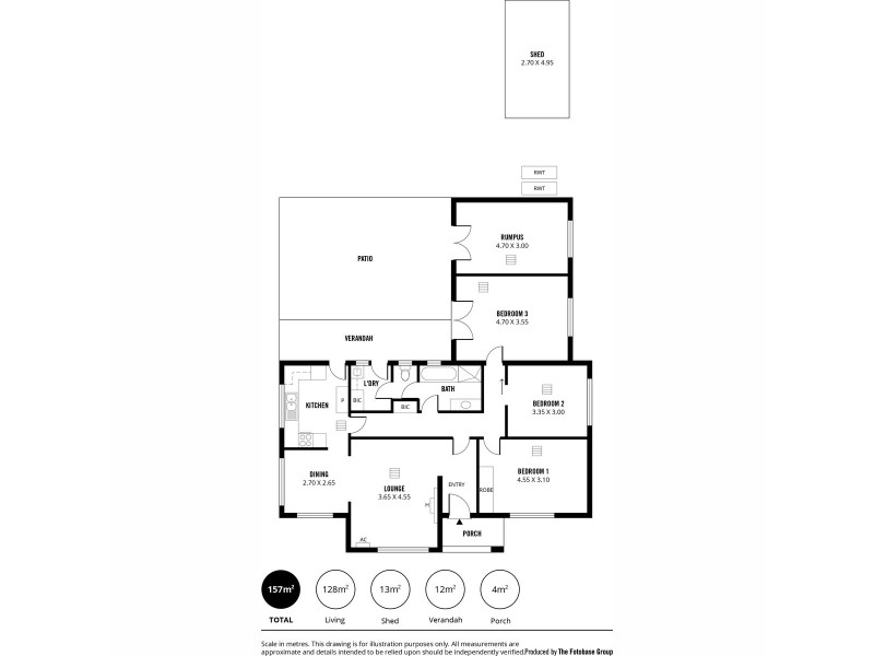9 Wilfred Avenue, Salisbury SA 5108 Floorplan