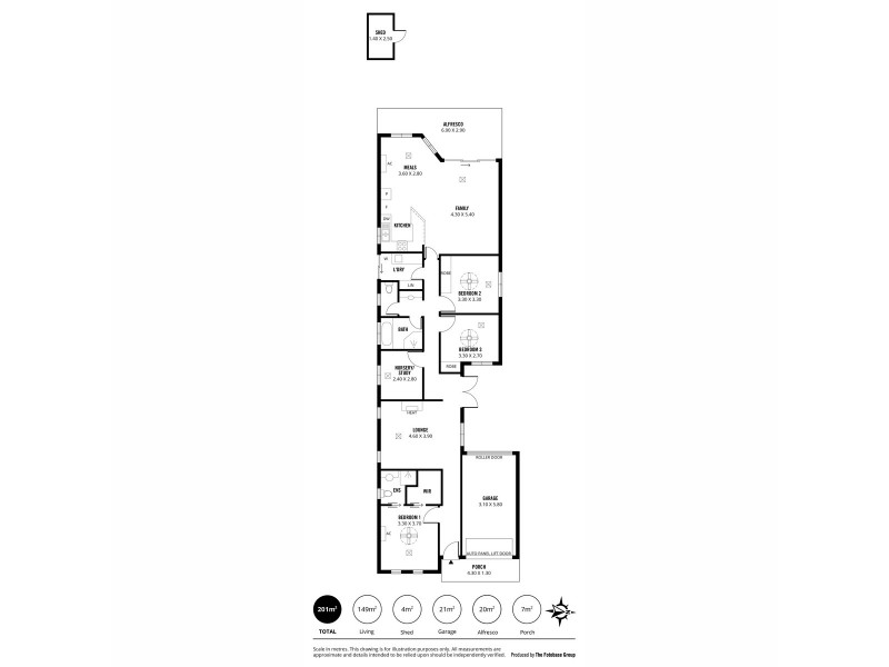 12 Craddock Street, Broadview SA 5083 Floorplan