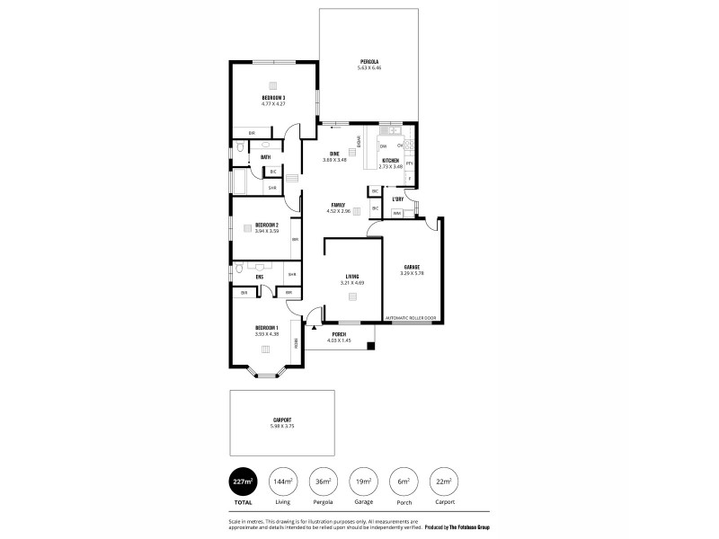 3B Trent Avenue, Klemzig SA 5087 Floorplan