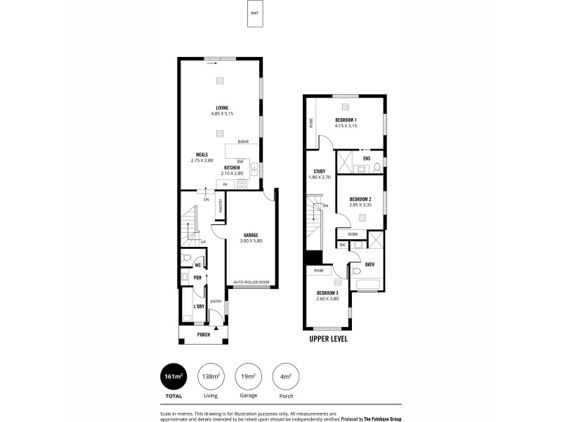 1 & 2/7 Bank Crescent, St Agnes SA 5097 Floorplan