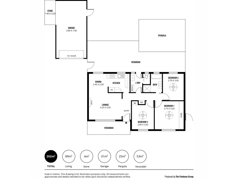 6 Grantham Place, Valley View SA 5093 Floorplan