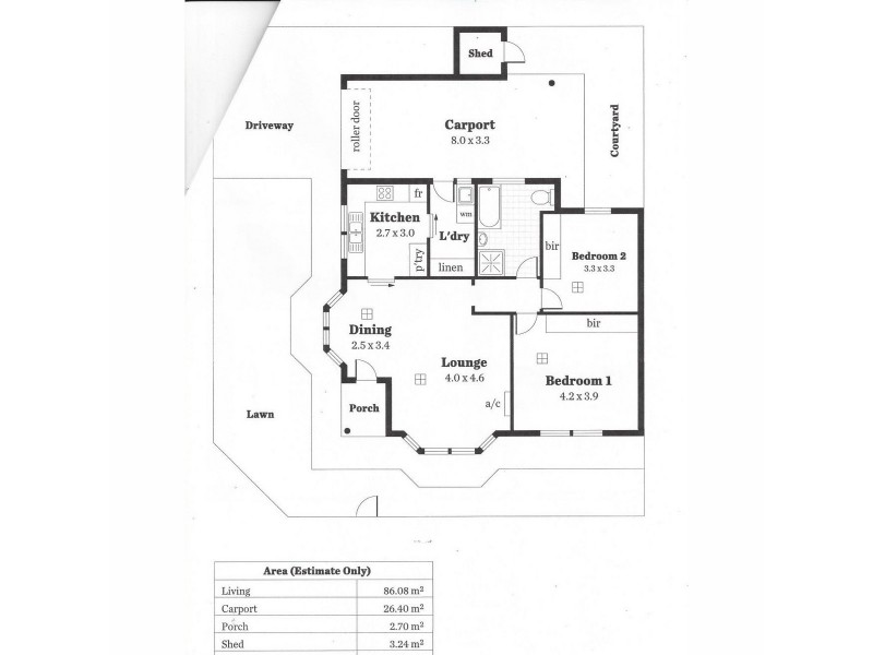 1/155 St Bernards Road, Rostrevor SA 5073 Floorplan