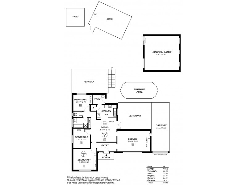 9 Cumberland Avenue, Modbury Heights SA 5092 Floorplan