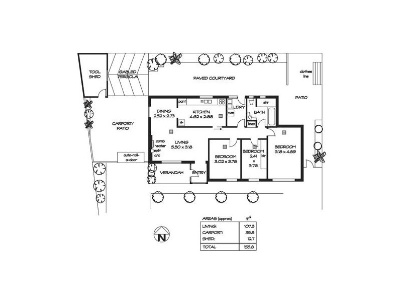 2 Reginald Avenue, Findon SA 5023 Floorplan