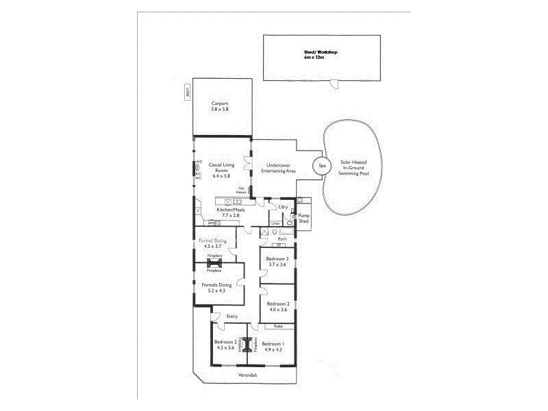88 Woodville Road, Woodville SA 5011 Floorplan