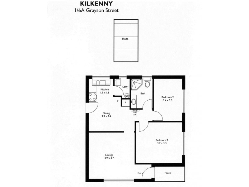 1/6a Grayson Street, Kilkenny SA 5009 Floorplan